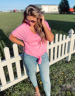 Cool Vibes Pink Top