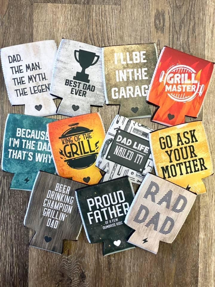 Father's Day Koozies